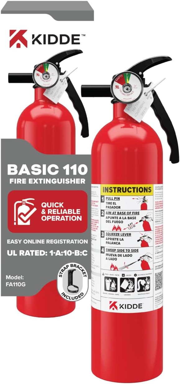 Kidde Basic 110 fire extinguisher model FA110G
