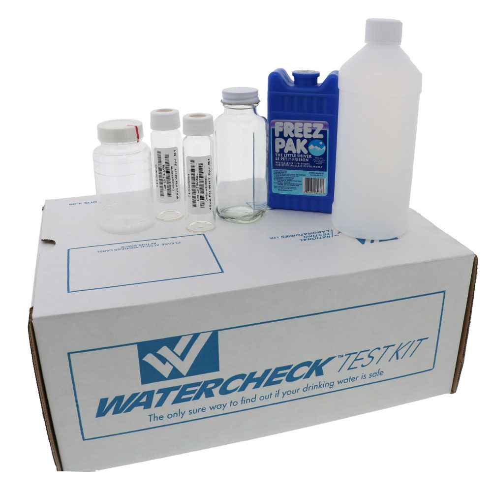 WaterCheck Standard mail-in water testing kit